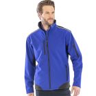 Model wearing Result Ripstop Softshell Workwear Jacket with CORDURA®
