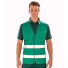 Model wearing Result Safe-Guard Enhance Visibility Vest