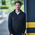 Model wearing Pro RTX Pro Micro Fleece Jacket