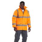 Model wearing Uneek Road Safety Jacket