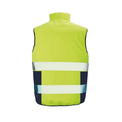Reversible Soft Padded Safety Gilet by Result Safe-Guard at XAMAX®