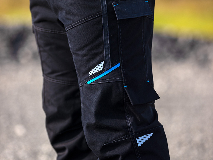 Portwest WX3 trousers showing practical workplace features