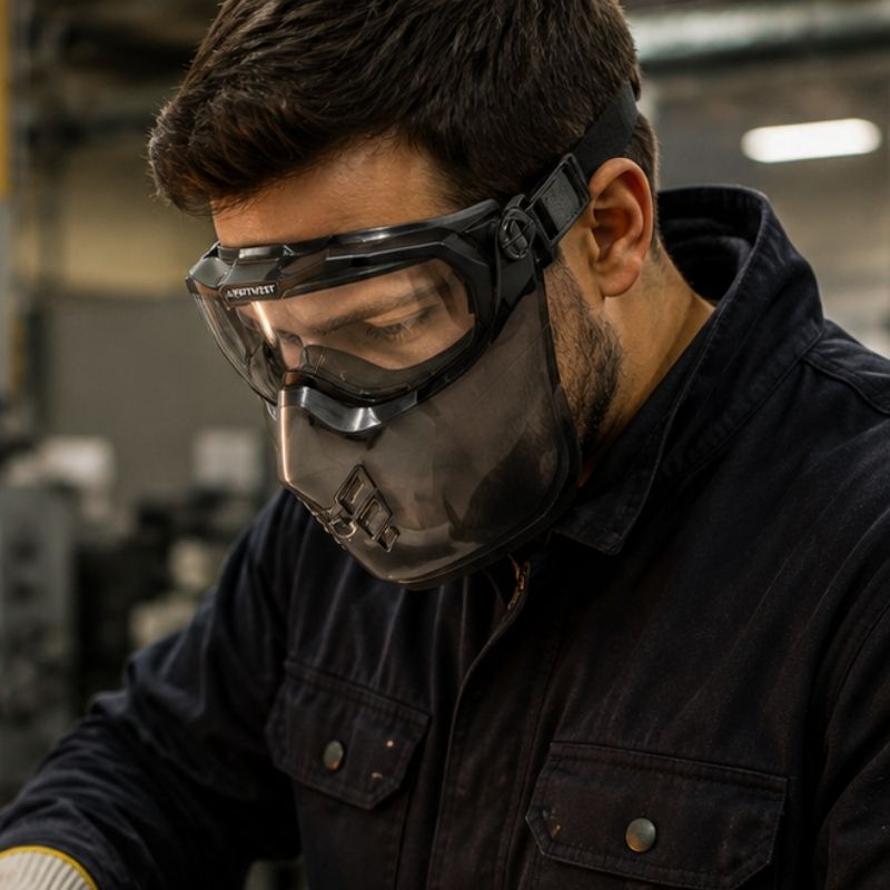 Safety glasses, safety goggles, face shields, visors, welding masks and eye protection accessories for workplace PPE