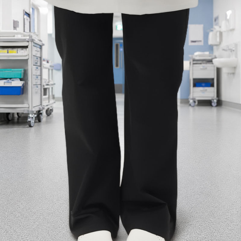 Healthcare trousers for care teams, clinics and professional healthcare uniforms