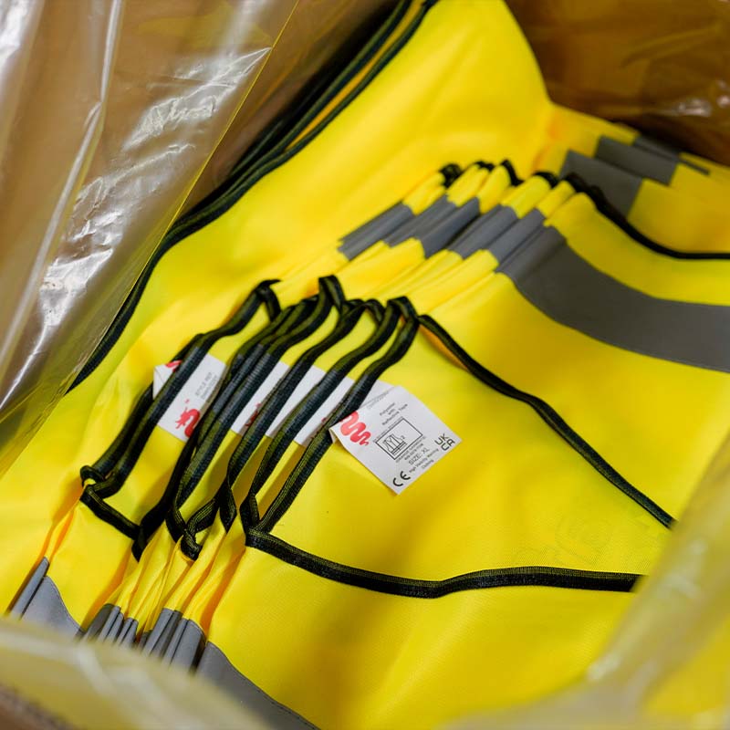 Hi vis vest bundles for teams, contractors, site visitors, events, warehouses, logistics and workplace visibility supply