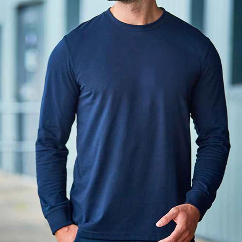 Long sleeved T shirts for team clothing, print orders and everyday workwear