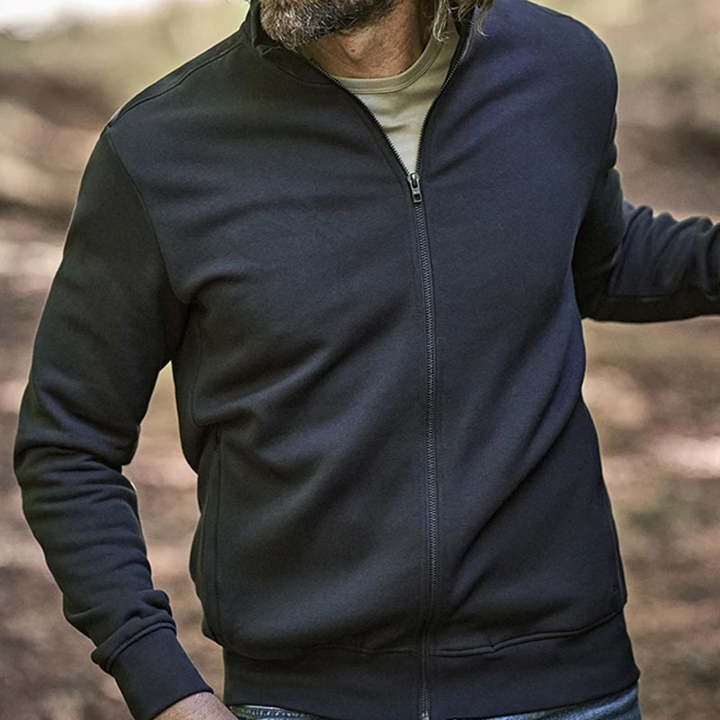 Zipped sweatshirts for practical workwear layers, staff uniforms and active teams