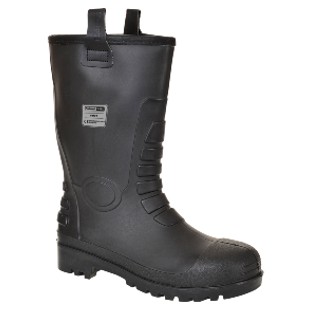 A single Rigger Boot