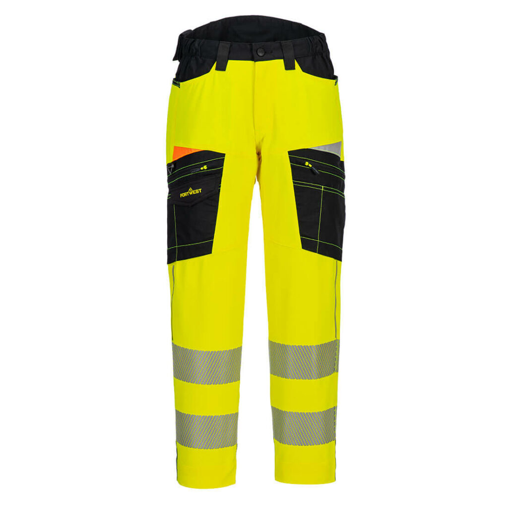 Hi Vis Trousers in Yellow