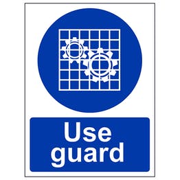 Use guard sign in portrait
