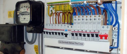 Image shows electrical safety checks