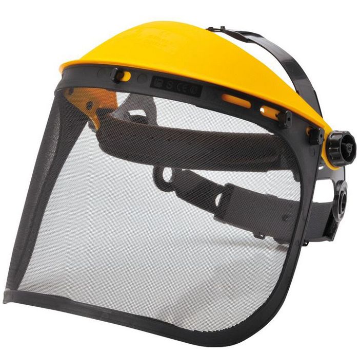 Image shows Portwest Browguard with Mesh Visor