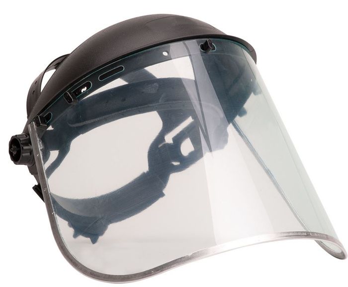 Image shows Portwest Face Shield Plus