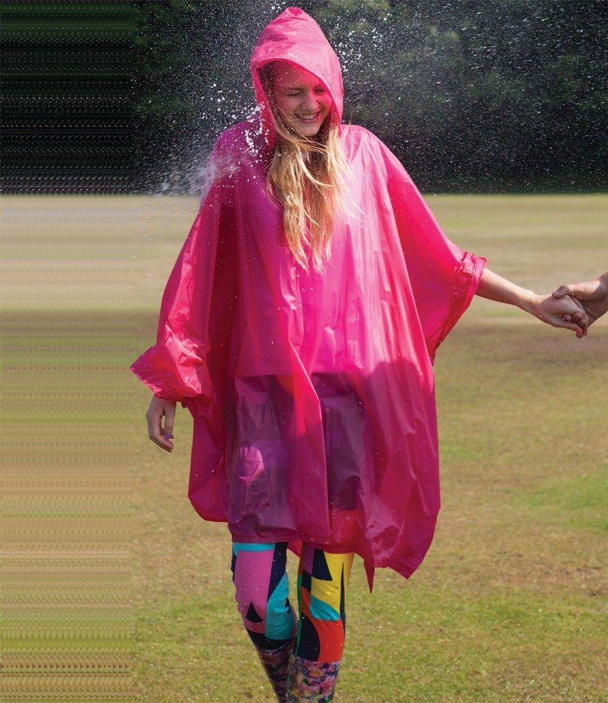 Splashmacs Rain Poncho for outdoor event