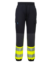 KX3 Hi Vis Flexi-Trouser in Black & Yellow