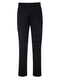 KX3 Slim-Fit Cargo Pants in BLACK