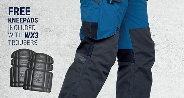 Portwest T701 WX3 Service Ergonomic Stretch Fit Kneepad Pocket Work Wear Trouser 