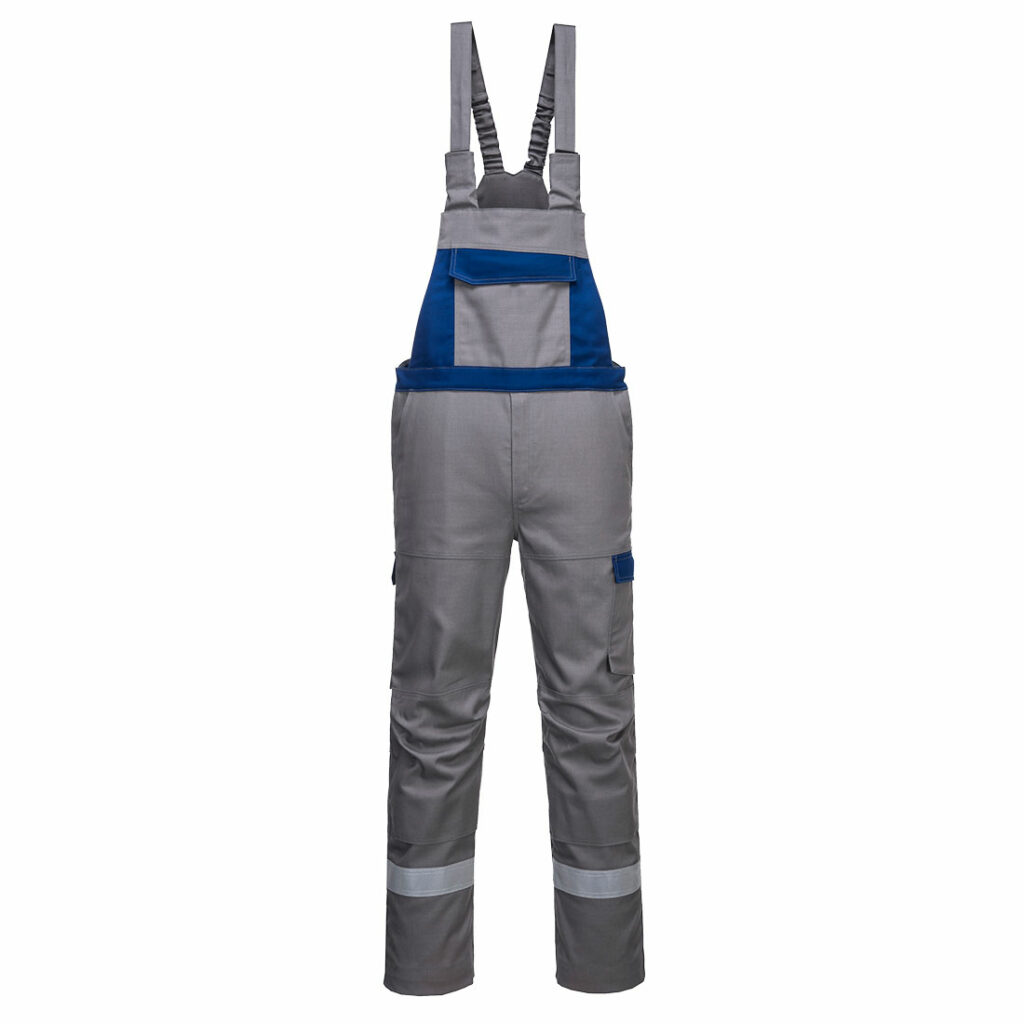 FR07 - Bizflame Industry Two Tone Bib and Brace