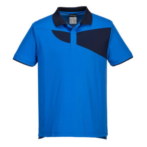 PW210 Polo Shirt in Royal and Navy