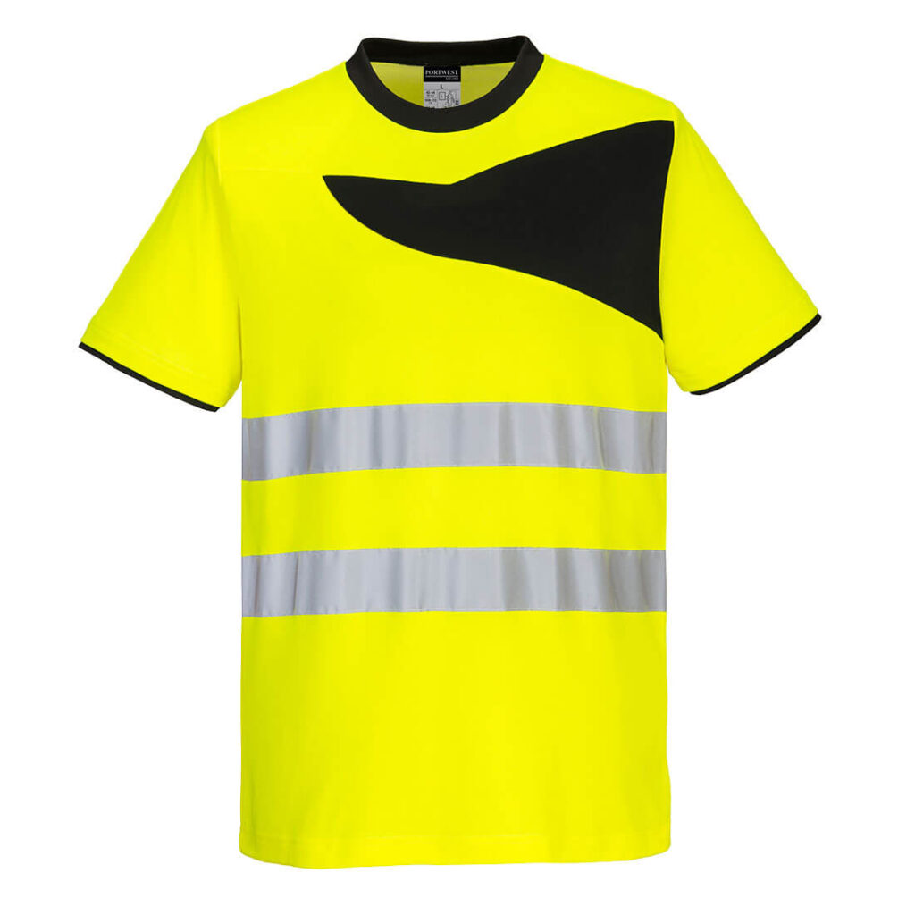 PW213 T Shirt in Yellow