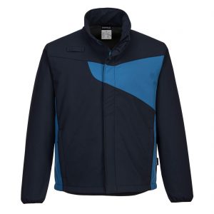 PW2 Softshell Jacket in Navy Blue/Royal