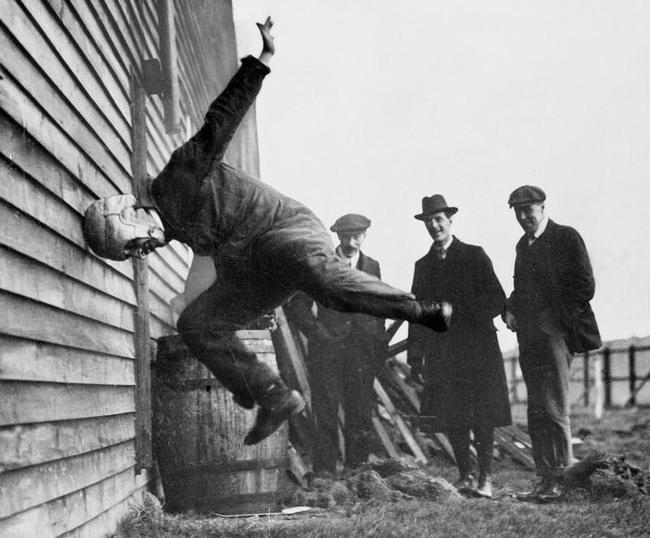 Old school helmet testing