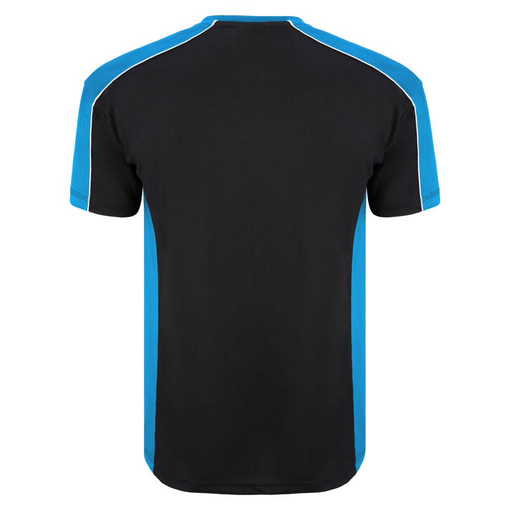 Black/BLUE - ORN Avocet wicking t-shirt