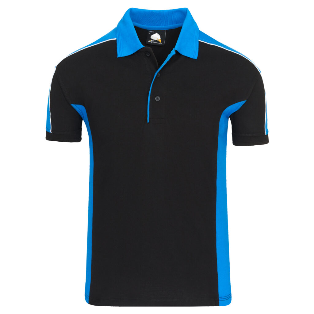 Black/Reflex Blue - ORN Avocet Poloshirt