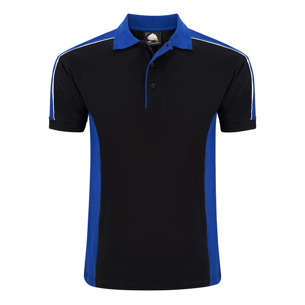 Black/Royal Blue - ORN Avocet Poloshirt