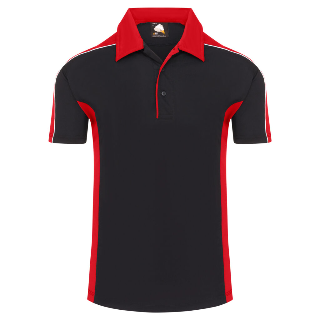 Navy/Red - ORN Avocet Wicking Poloshirt