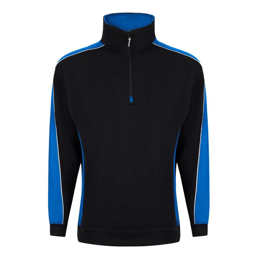 Black/Reflex Blue - ORN Avocet ¼ Zip Sweatshirt