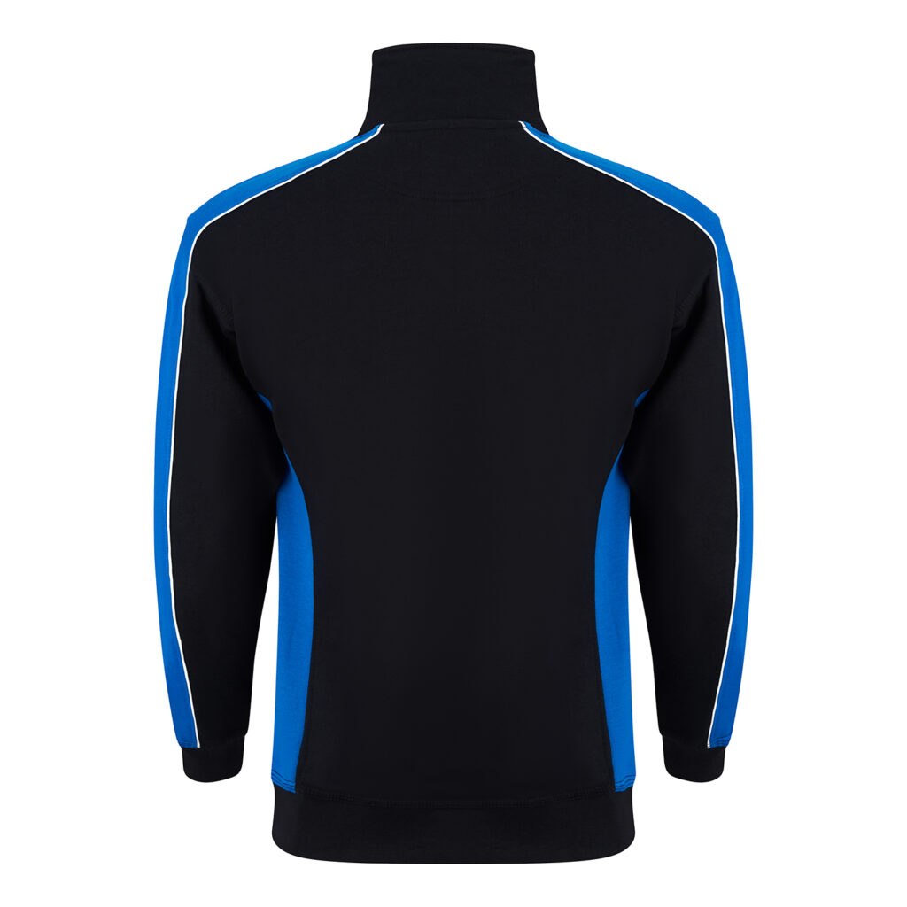 Black/Reflex Blue - Back View