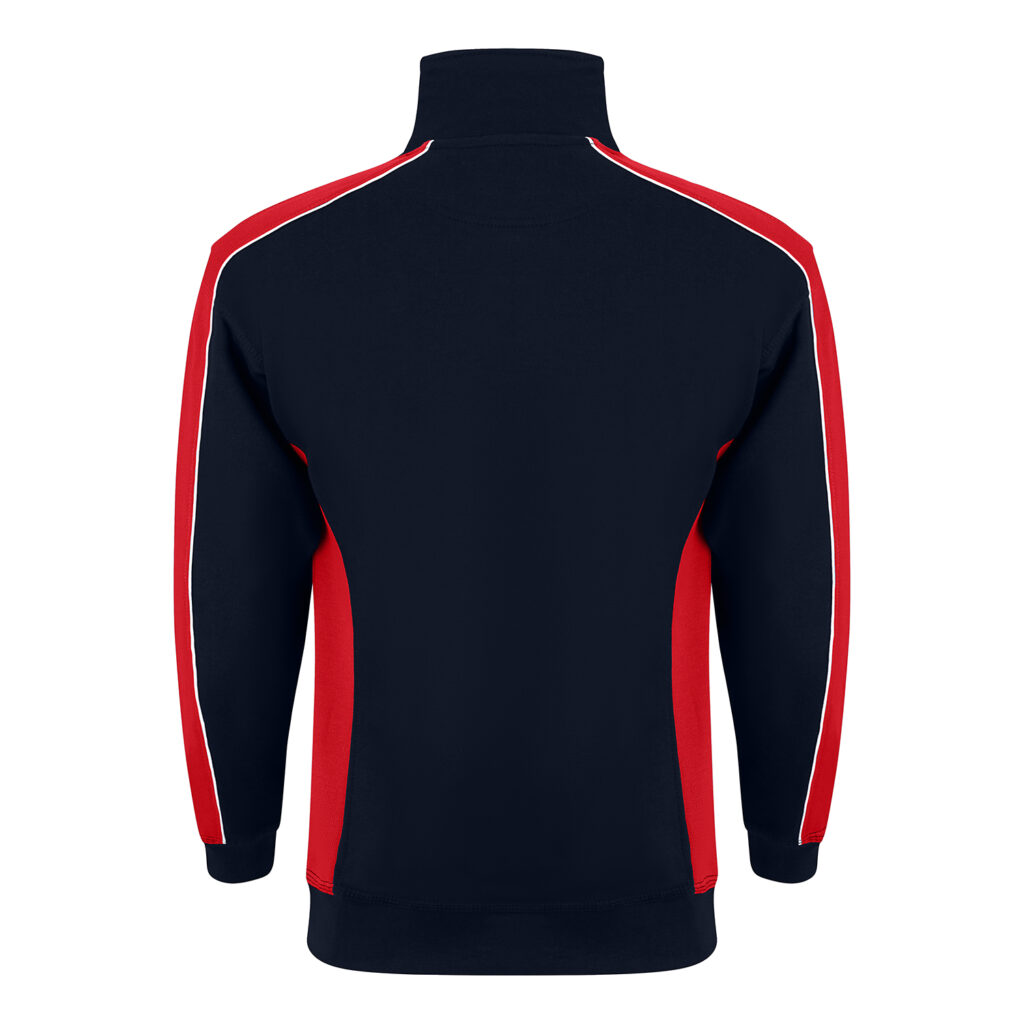 Navy/Red - Back View