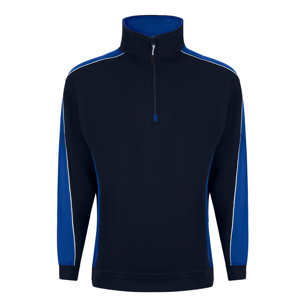 Navy/Royal Blue - ORN Avocet ¼ Zip Sweatshirt