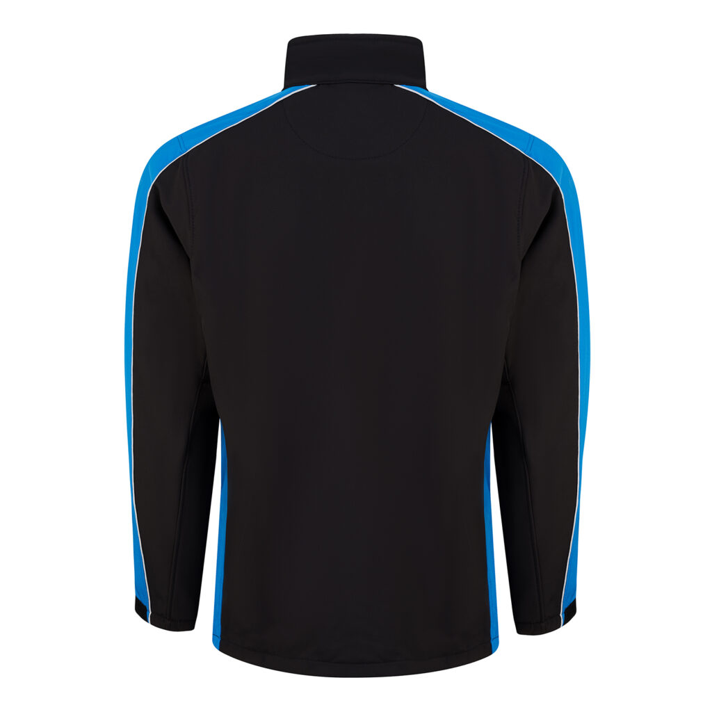 Black/Reflex Blue - Back View