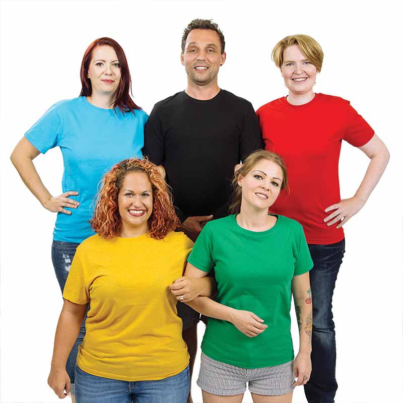 Multiple sizes available across colours.